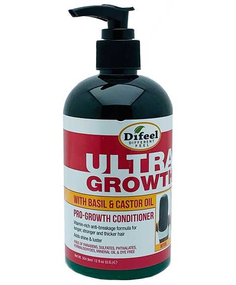 DIFEEL ULTRA GROWTH PRO GROWTH CONDITIONER WITH BASIL AND CASTOR OIL 354.9 ml Conditioner Asetena Pa