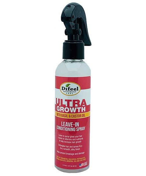 DIFEEL ULTRA GROWTH LEAVE IN CONDITIONING SPRAY WITH BASIL 177 ml Conditioner Asetena Pa