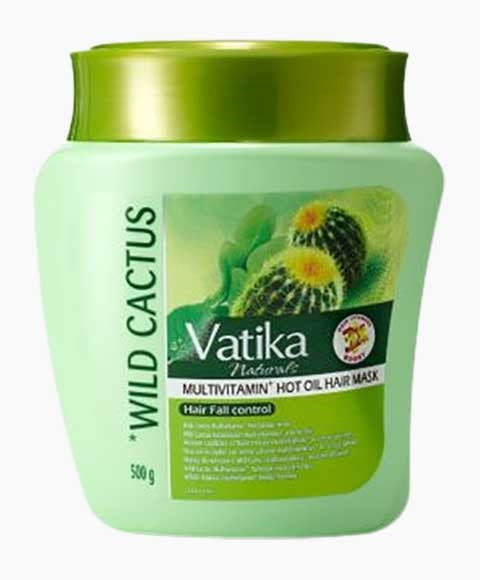 VATIKA NATURALS WILD CACTUS MULTIVITAMIN HOT OIL HAIR MASK 1kg Treatments Asetena Pa