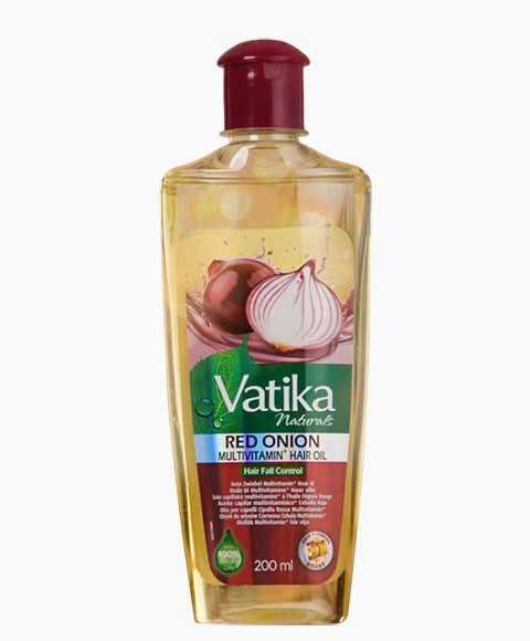 VATIKA NATURALS RED ONION MULTI VITAMIN HAIR OIL 200 ml Sprays, Serums and Oils Asetena Pa