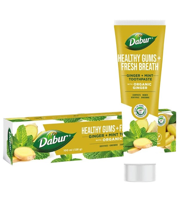 HEALTHY GUMS FRESH BREATH GINGER AND MINT TOOTHPASTE 100 ml Dental Care Asetena Pa