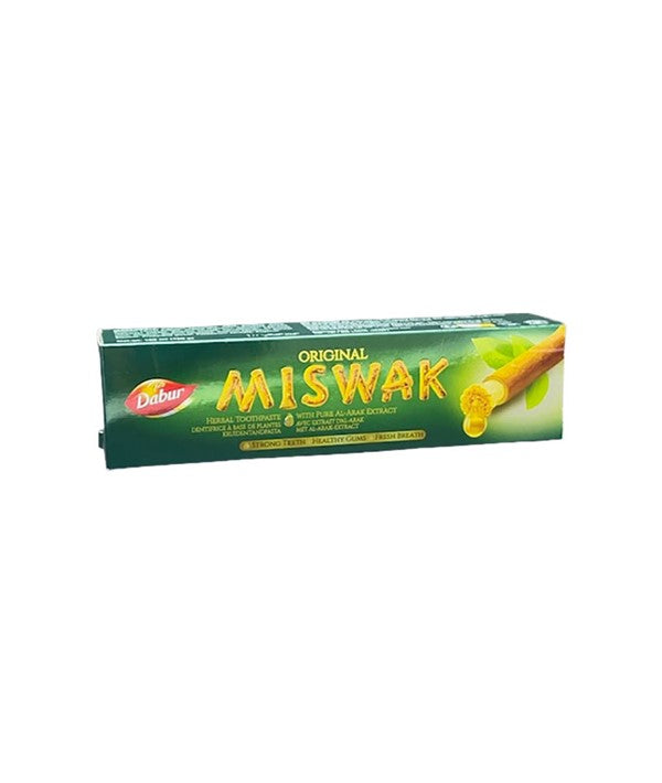DABUR ORIGINAL MISWAK HERBAL TOOTHPASTE WITH PURE MISWAK EXTRACT 150 g Dental Care Asetena Pa
