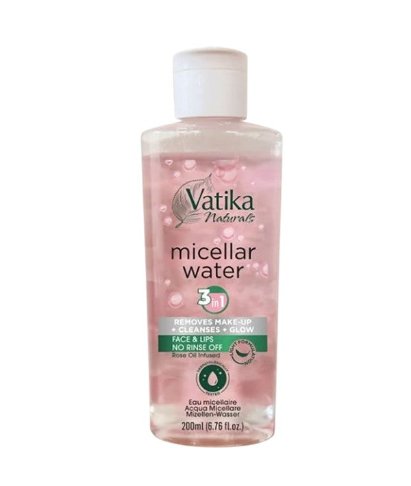 VATIKA NATURALS MICELLAR WATER 200 ml Skin Wash Asetena Pa