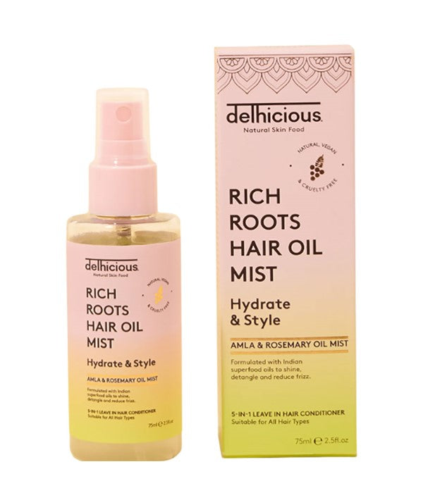 RICH ROOTS HYDRATE AND STYLE HAIR OIL MIST 75 ml Sprays, Serums and Oils Asetena Pa