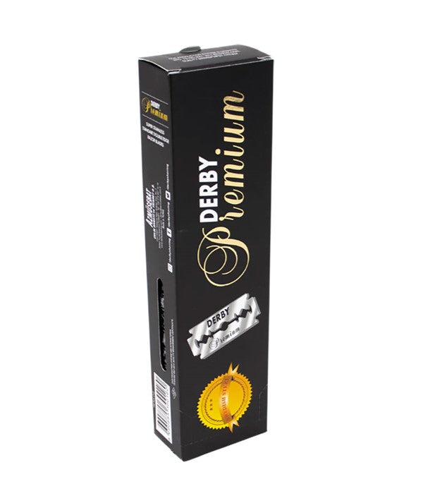 DERBY PREMIUM DOUBLE EDGE BLADES 20 Dispensers of 5 Blades Clippers and Trimmers Asetena Pa