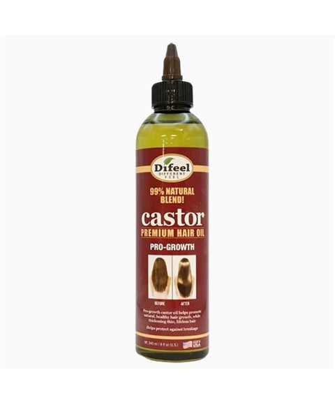 DIFEEL CASTOR OIL PRO GROWTH PREMIUM HAIR OIL 240 ml Sprays, Serums and Oils Asetena Pa