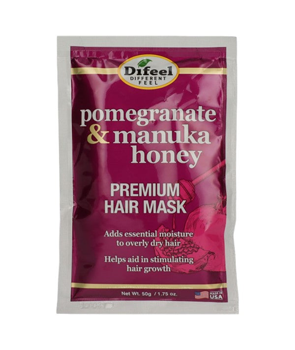 DIFEEL POMEGRANATE AND MANUKA HONEY PREMIUM HAIR MASK SACHET 50 g Treatments Asetena Pa
