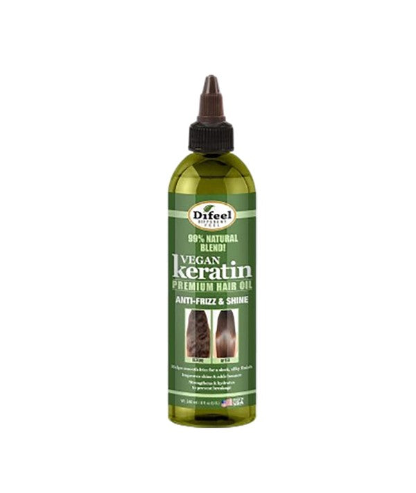 DIFEEL VEGAN KERATIN PREMIUM HAIR OIL 237 ml Sprays, Serums and Oils Asetena Pa