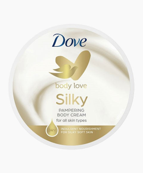 BODY LOVE SILKY PAMPERING BODY CREAM 300 ml Skin Moisturizing Asetena Pa