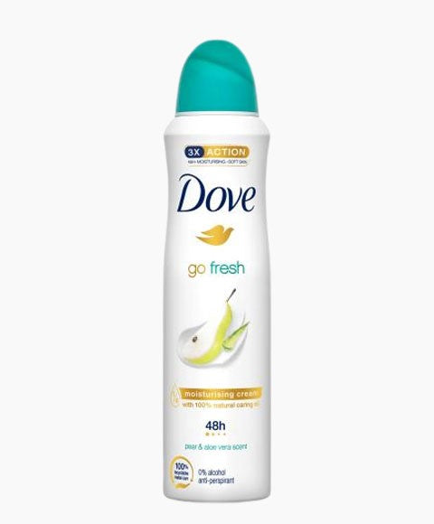 GO FRESH PEAR AND ALOE VERA 48H ANTI PERSPIRANT SPRAY 250 ml Body Care Asetena Pa