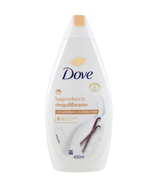 DOVE SHEA BUTTER AND VANILLA SCENT REBALANCING BODY WASH 450 ml Body Care Asetena Pa