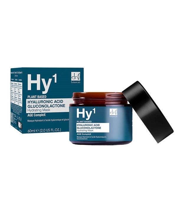 HY1 PLANT BASED HYALURONIC ACID GLUCONOLACTONE HYDRATING MASK 60 ml Skin Moisturizing Asetena Pa