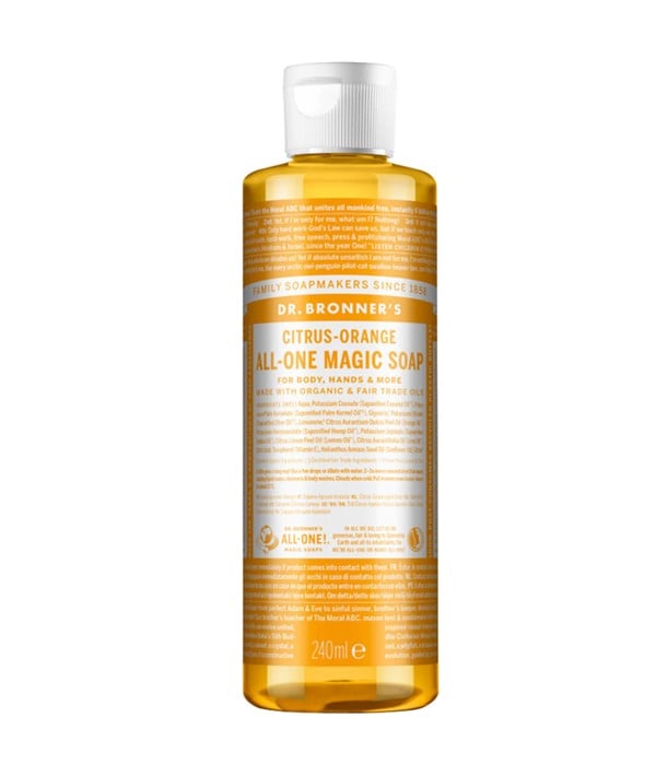 CITRUS ORANGE ALL ONE MAGIC SOAP 240 ml Body Care Asetena Pa