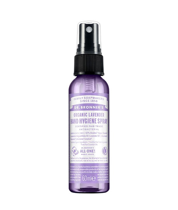 ORGANIC LAVENDER HAND CLEANSING SPRAY 60 ml Skin Wash Asetena Pa