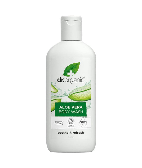 DR ORGANIC ALOE VERA SOOTHE AND RESTORE BODY WASH 250 ml Body Care Asetena Pa