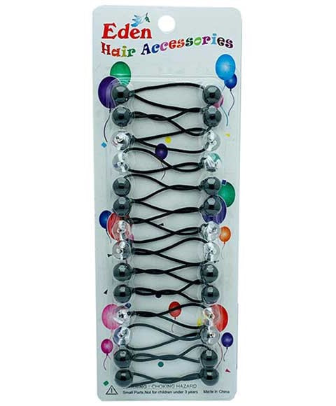HAIR ACCESSORIES LB12 WHITE AND CRYSTAL 12 mm Kids Hair Accessories Asetena Pa