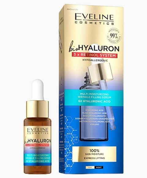 BIO HYALURON MULTI MOISTURIZING WRINKLE FILLING SERUM 18 ml Skin Treatments Asetena Pa