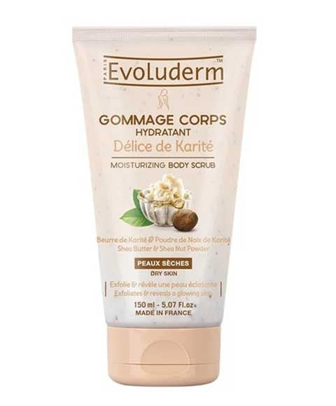 DELICE DE KARITE MOISTURIZING BODY SCRUB 150 ml Skin Wash Asetena Pa