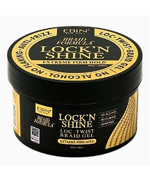 BRAID FORMULA LOCK N SHINE EXTREME FIRM HOLD GEL 236 ml Hair Styling Asetena Pa