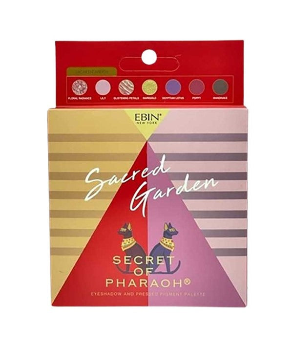 SECRET OF PHARAOH SACRED GARDEN EYESHADOW AND PRESSED PIGMENT PALETTE 7 g Eye Makeup Asetena Pa