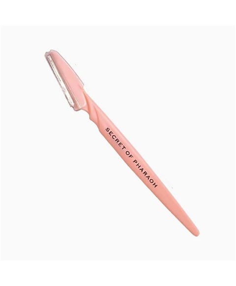 SECRET OF PHARAOH PRECISION BROW RAZOR CER01 1 pc Color Pink Salon Accessories Asetena Pa