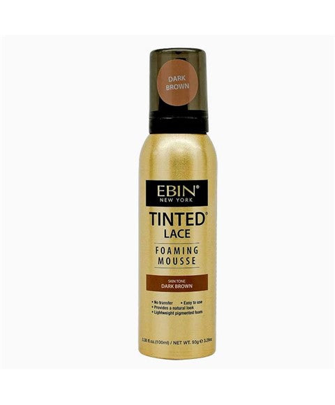EBIN NEW YORK FOAMING MOUSSE 100 ml Color Dark Brown Hair Styling Asetena Pa