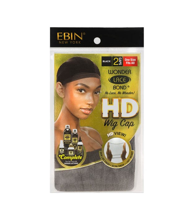 WONDER LACE BOND HD WIG CAP BLACK 2 caps Durags and Caps Asetena Pa