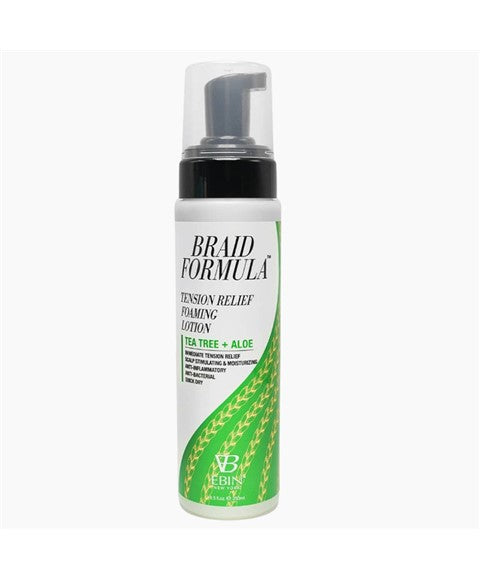 BRAID FORMULA TENSION RELIEF FOAMING LOTION WITH TEA TREE AND ALOE 250 ml Hair Styling Asetena Pa