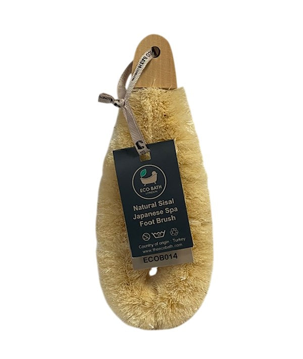 NATURAL SISAL JAPANESE SPA FOOT BRUSH Pedicure and Manicure Asetena Pa