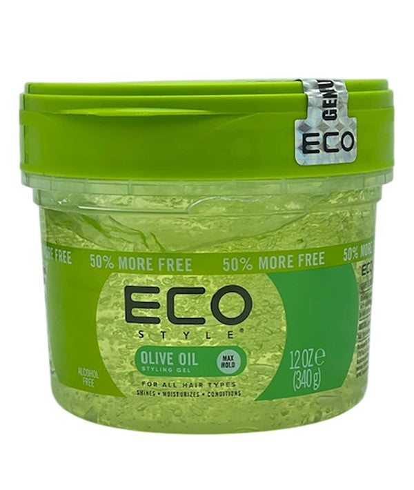 ECO STYLE MAX HOLD OLIVE OIL STYLING GEL 340 g Hair Styling Asetena Pa