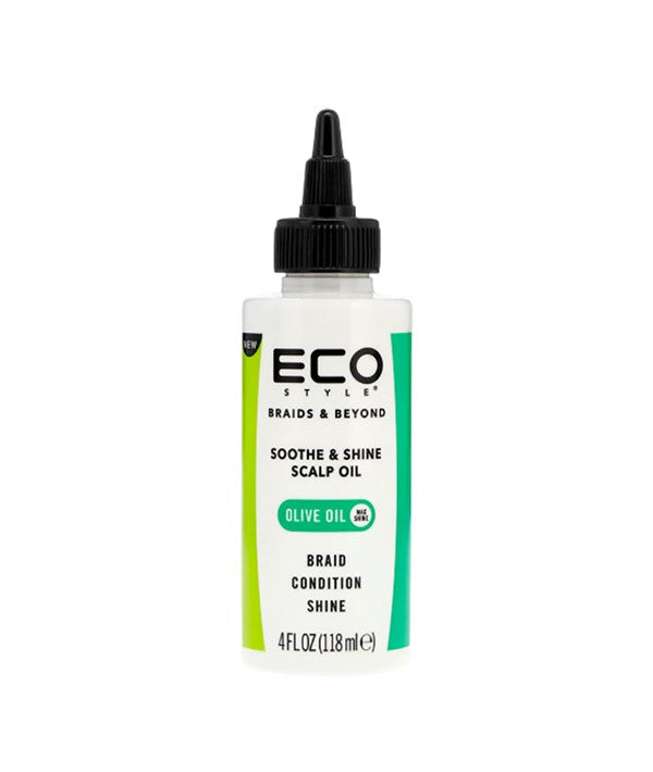 ECO STYLE OLIVE OIL SOOTHE AND SHINE SCALP OIL 118 ml Sprays, Serums and Oils Asetena Pa