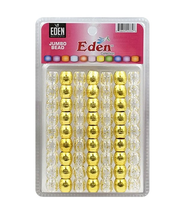 EDEN BEAUTY JUMBO BEADS BR63MGG Color Assorted Hair Accessories Asetena Pa