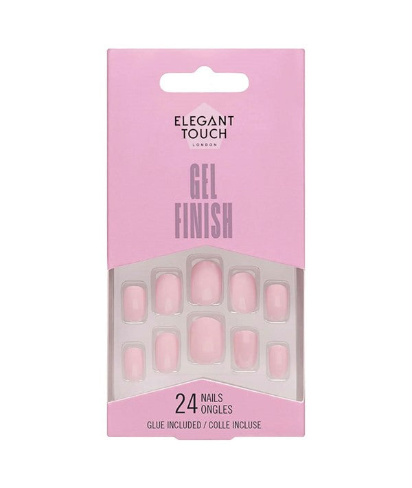 ELEGANT TOUCH PERFECT PINK NAIL GEL FINISH 24 Nails Nails Asetena Pa
