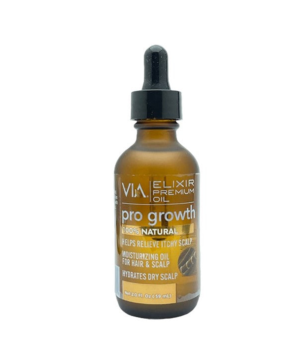 VIA NATURAL ELIXIR PREMIUM PRO GROWTH OIL 59 ml Sprays, Serums and Oils Asetena Pa