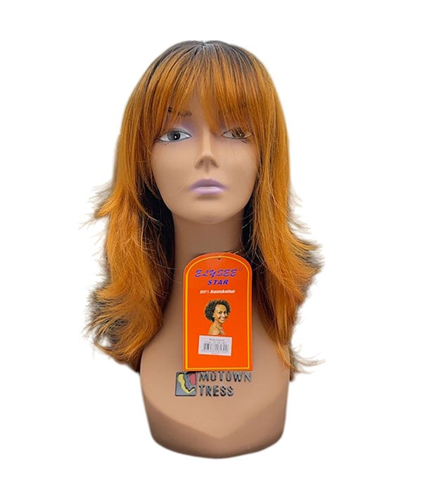 ELYSEE STAR SYNTHETIC BREE SPECIAL WIG Color 3T4-27S Synthetic Hair Wigs Asetena Pa