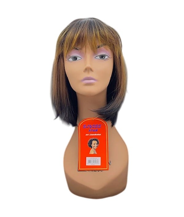 ELYSEE STAR SYNTHETIC JULIET SPECIAL WIG Color 3T-1B-PINK Synthetic Hair Wigs Asetena Pa