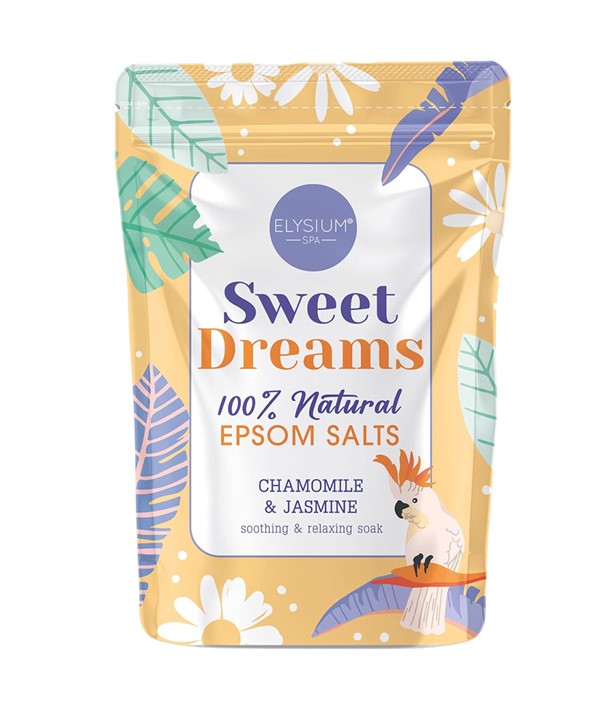 ELYSIUM SPA CHAMOMILE AND JASMINE EPSOM SALTS 450 g Body Care Asetena Pa