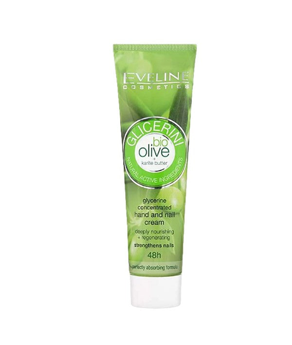 BIO OLIVE GLYCERINE CONCENTRATED HAND AND NAIL CREAM 100 ml Skin Moisturizing Asetena Pa