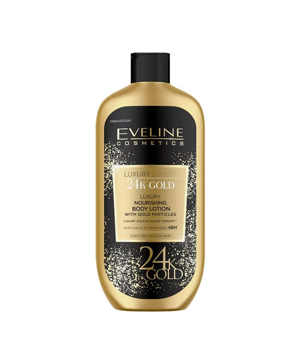 LUXURY EXPERT 24K GOLD LUXURY NOURISHING BODY LOTION 350 ml Skin Moisturizing Asetena Pa