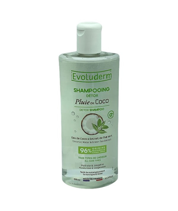 EVOLUDERM DETOX SHAMPOO 400 ml Shampoo Asetena Pa