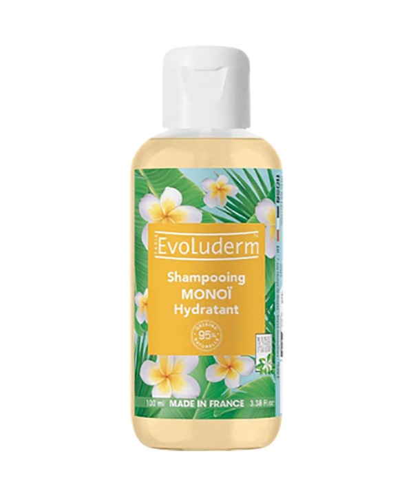 EVOLUDERM MONOI MOISTURIZING SHAMPOO 100 ml Shampoo Asetena Pa