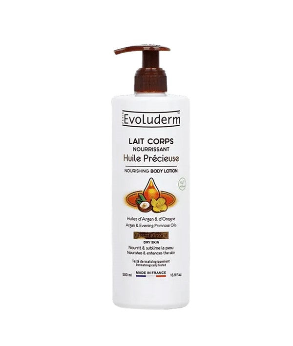 EVOLUDERM NOURISHING ARGAN BODY LOTION 500 ml Skin Moisturizing Asetena Pa