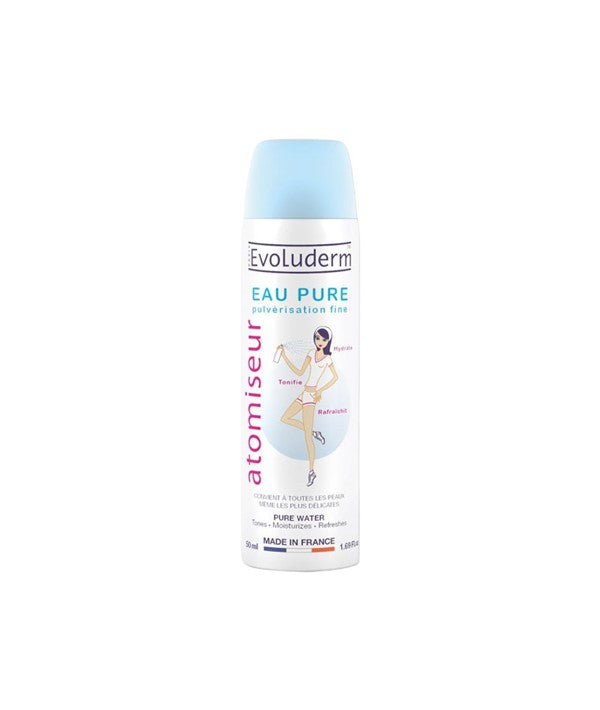 EVOLUDERM PURE WATER ATOMIZER SPRAY 150 ml Skin Moisturizing Asetena Pa