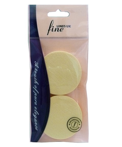 FINE LINESUK LATEX FREE ROUND SPONGE 2 INNER S18 Makeup Accessories Asetena Pa