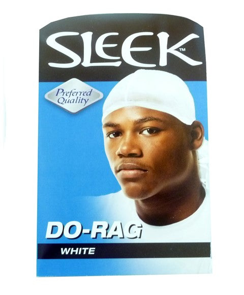 SLEEK DO RAG Color White Durags and Caps Asetena Pa
