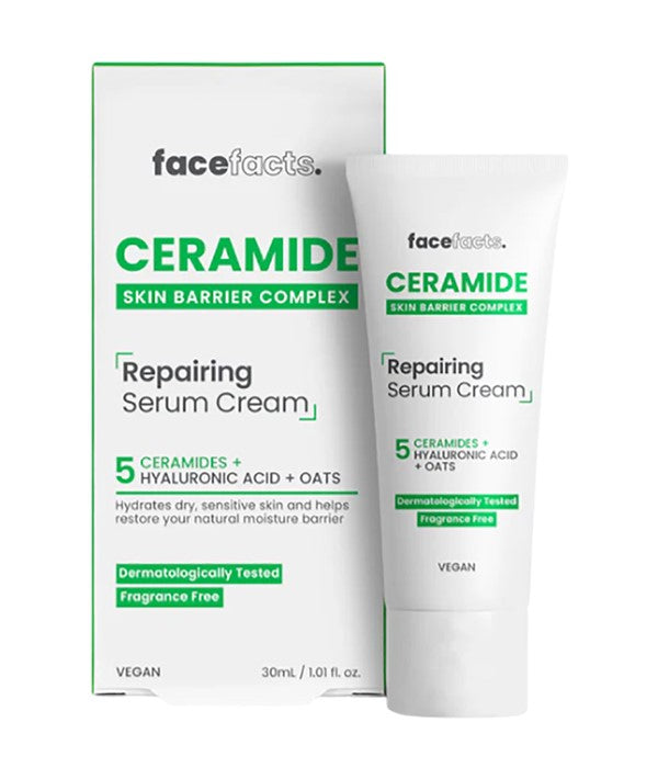 FACE FACTS CERAMIDE REPAIRING SERUM CREAM 30 ML Skin Treatments Asetena Pa