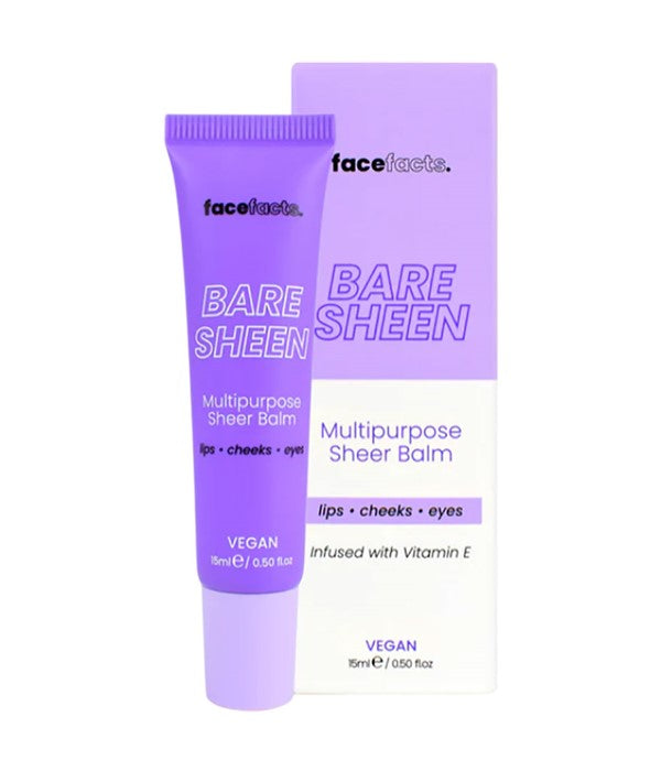 FACE FACTS MULTI PURPOSE SHEEN BALM BARE SHEEN 15 ml Lips Asetena Pa