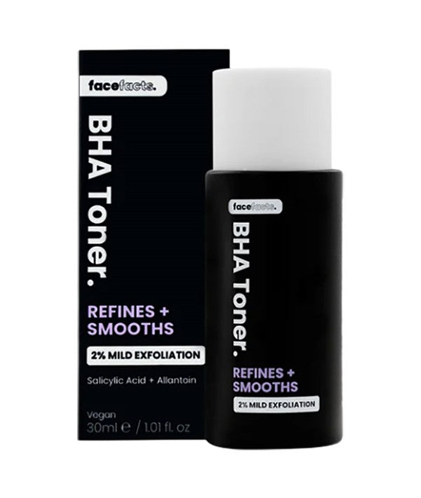 FACE FACTS REFINE PLUS SMOOTHS BHA TONER 30 ML Skin Wash Asetena Pa