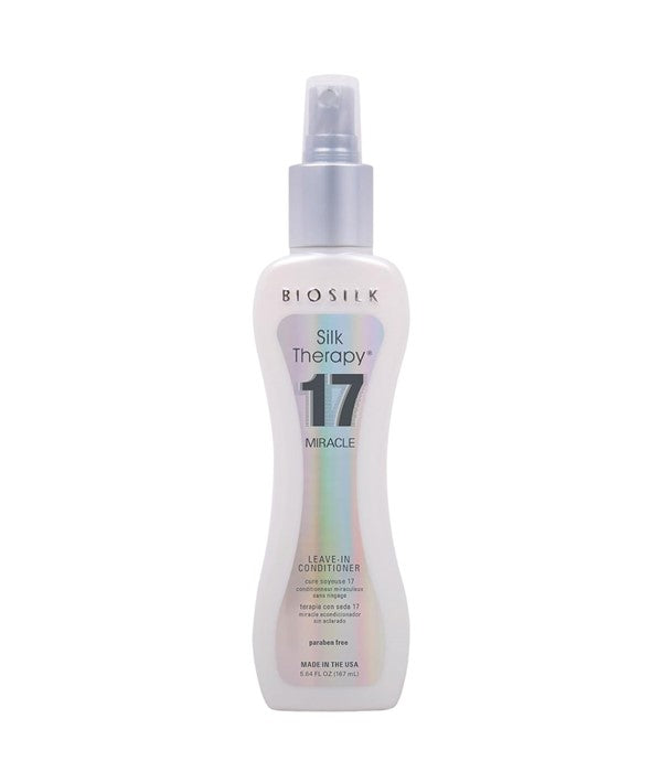 BIOSILK SILK THERAPY 17 MIRACLE LEAVE IN CONDITIONER 167 ml Conditioner Asetena Pa