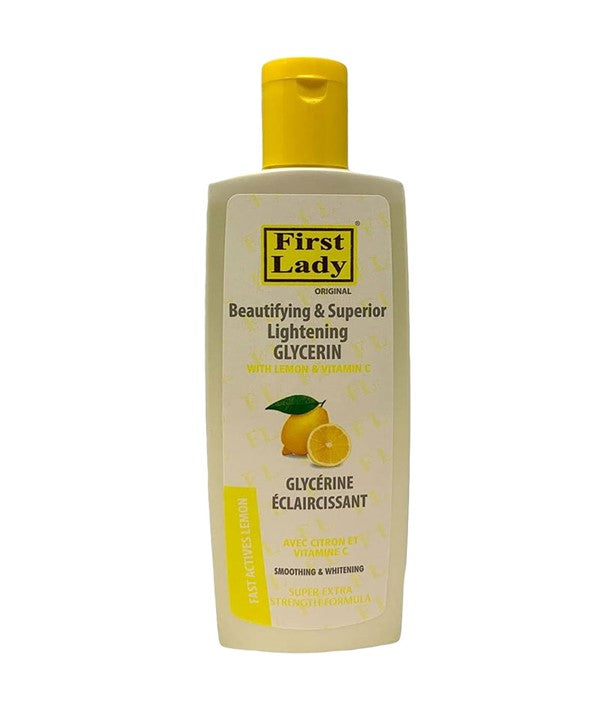 FAST ACTIVES LEMON BEAUTIFYING AND SUPERIOR LIGHTENING GLYCERIN 200 ml Skin Moisturizing Asetena Pa